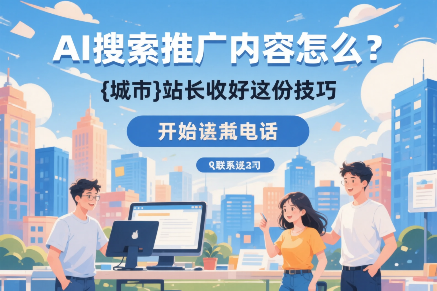AI搜索推广内容怎么写？晋中站长收好这份技巧