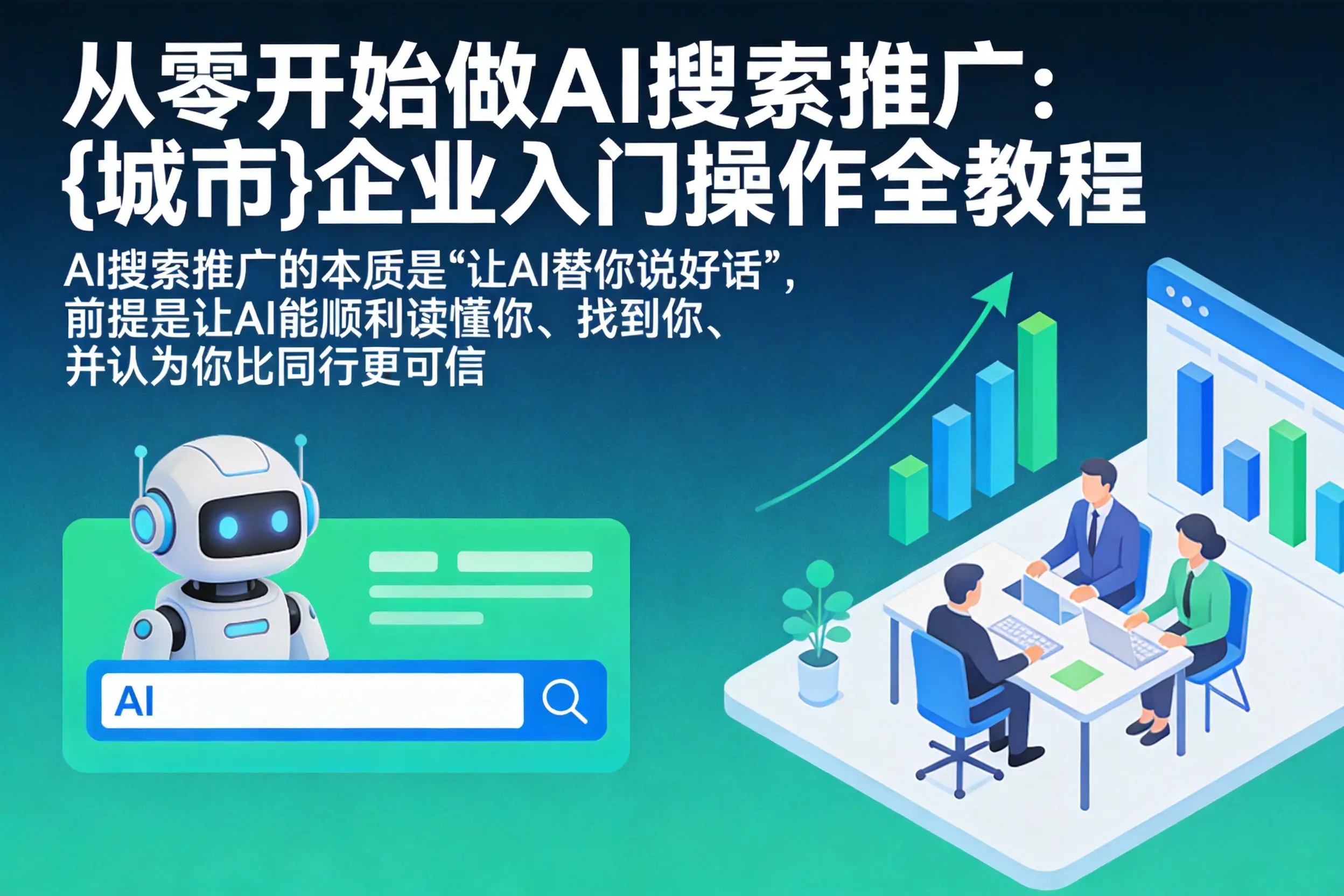 从零开始做AI搜索推广：晋中企业入门操作全教程