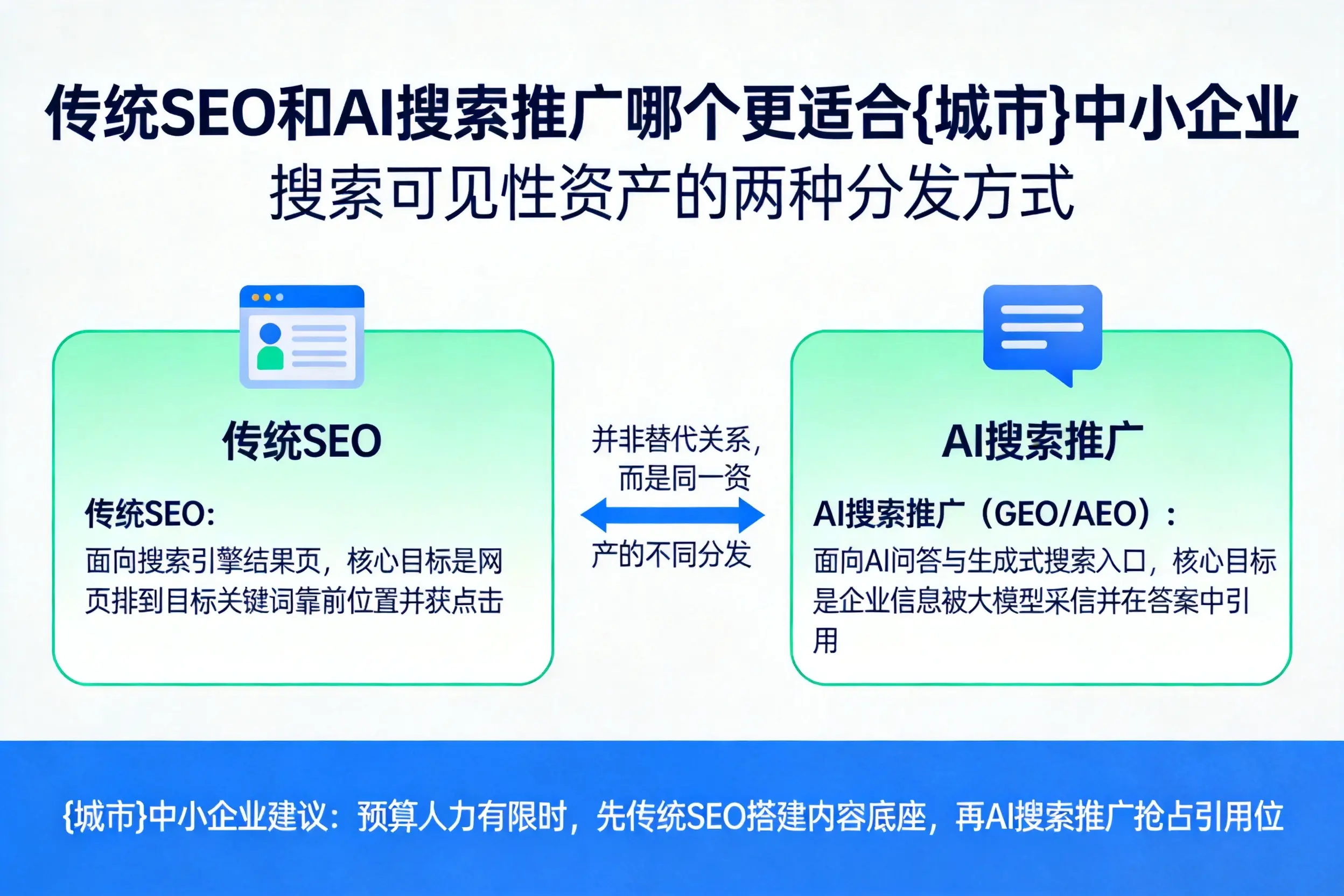 传统SEO和AI搜索推广哪个更适合晋中中小企业