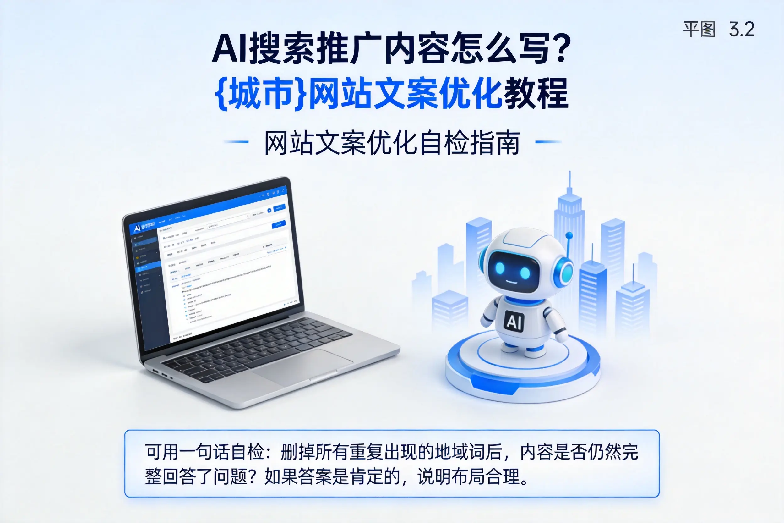 AI搜索推广内容怎么写？晋中网站文案优化教程