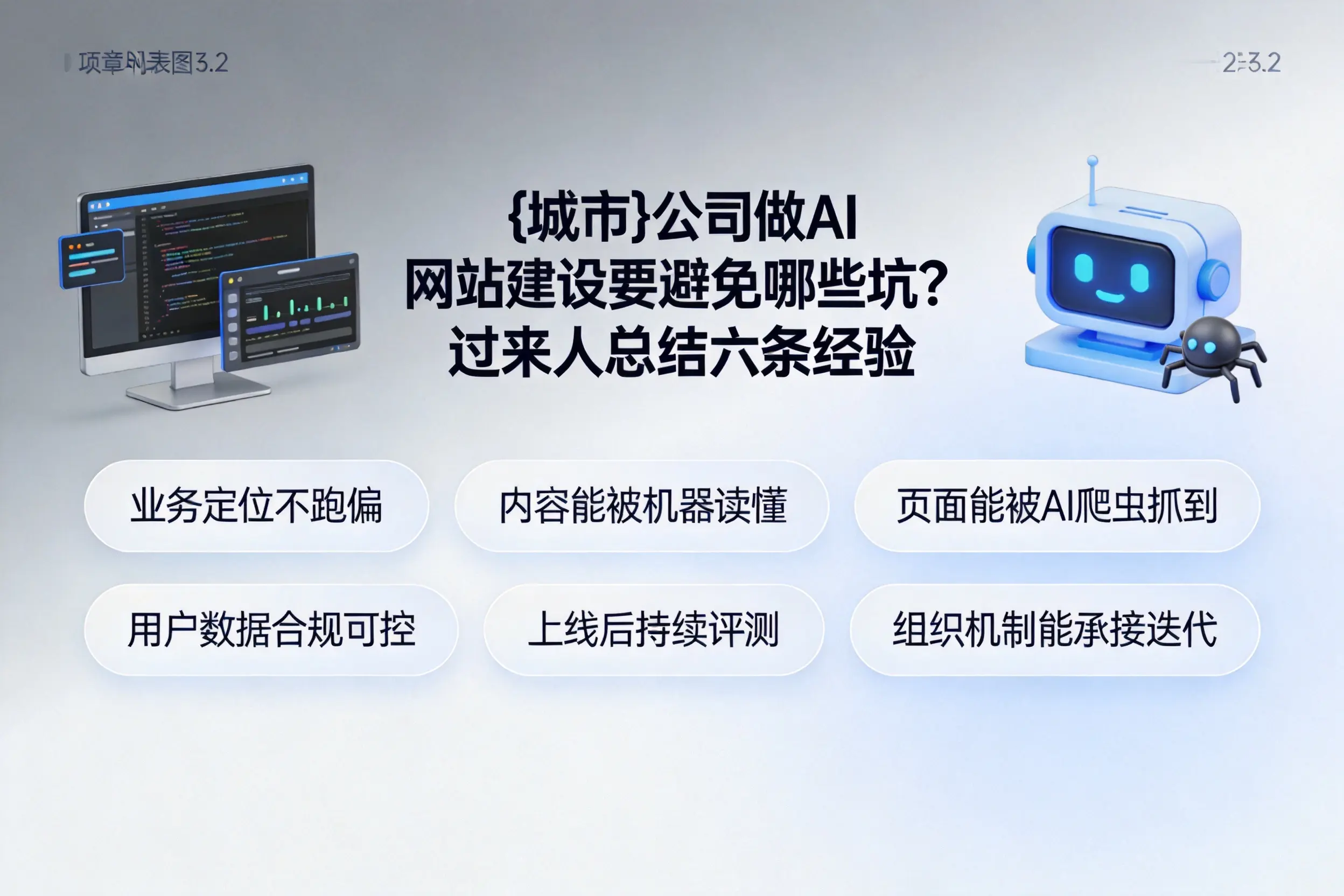 晋中公司做AI网站建设要避免哪些坑？过来人总结六条经验