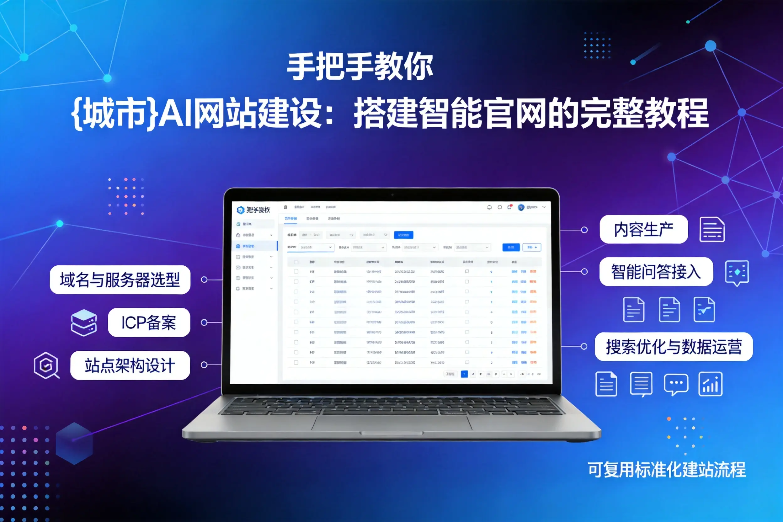 手把手教你晋中AI网站建设：搭建智能官网的完整教程
