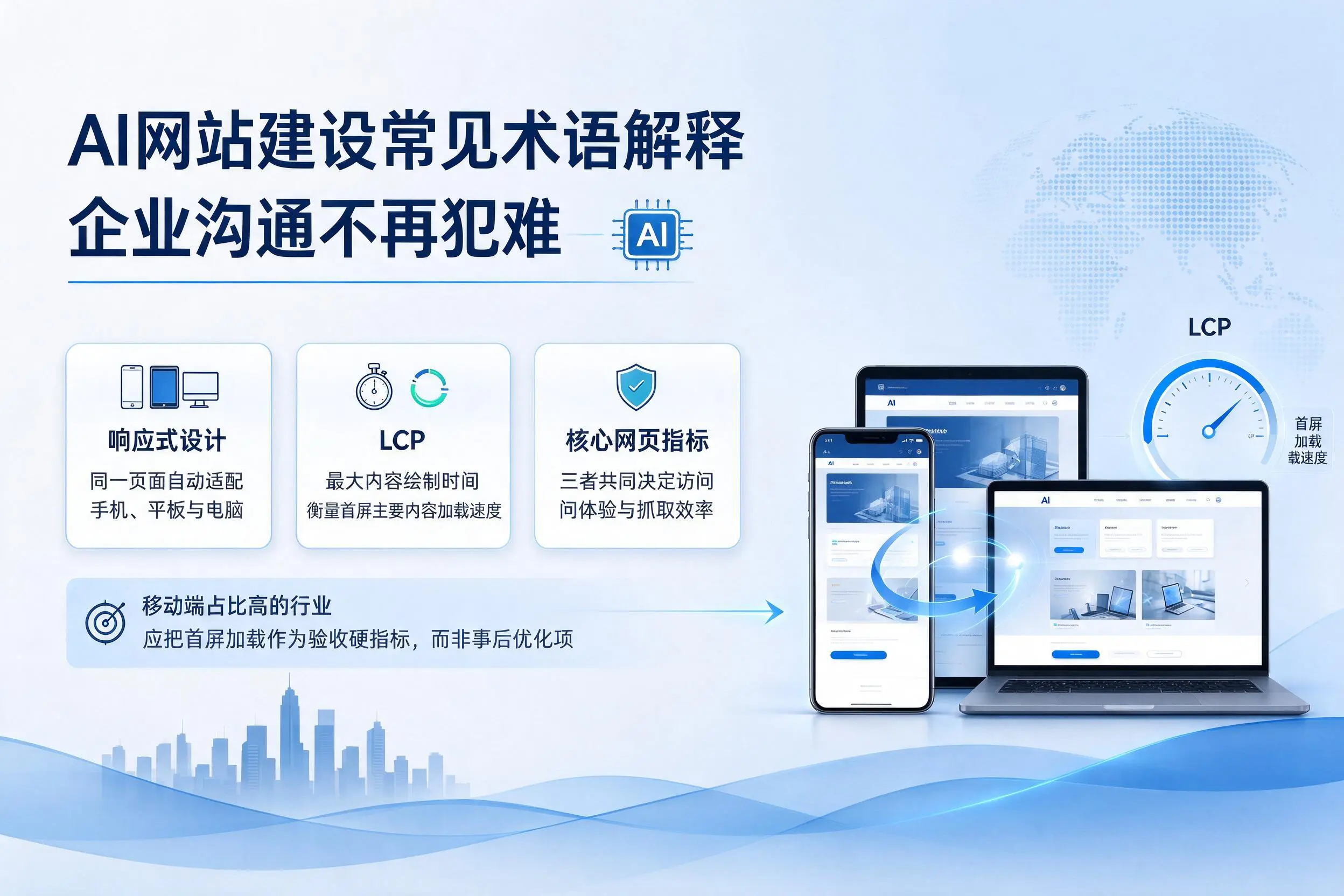 AI网站建设常见术语解释,晋中企业沟通不再犯难